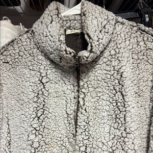 Cozy Sherpa Zip-Up Jacket 2xl